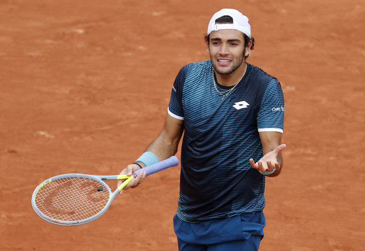 มัตเตโอ แบร์เรตตินี กลับมาลงสนามอีกครั้งในข่าวเทนนิสล่าสุด