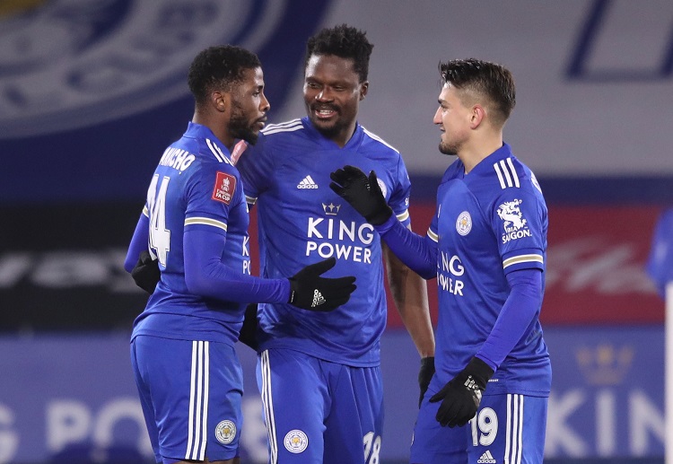 Kelechi Iheanacho cetak gol kemenangan Leicester di Piala FA