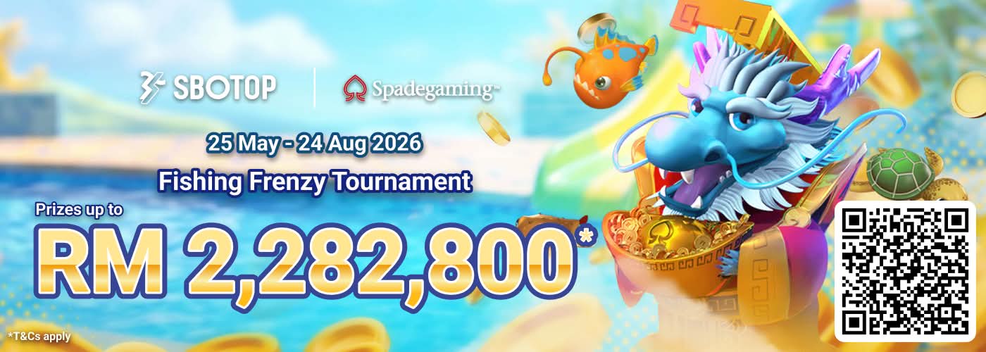 Spadegaming Fishing Frenzy Tournament