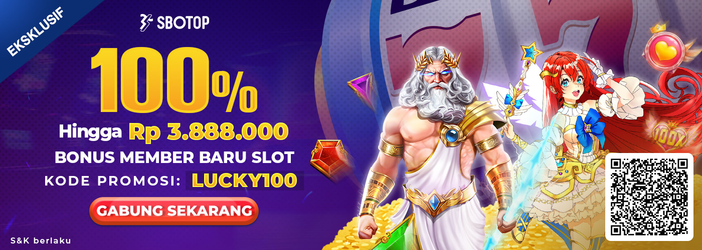100% Bonus Member Baru Slot