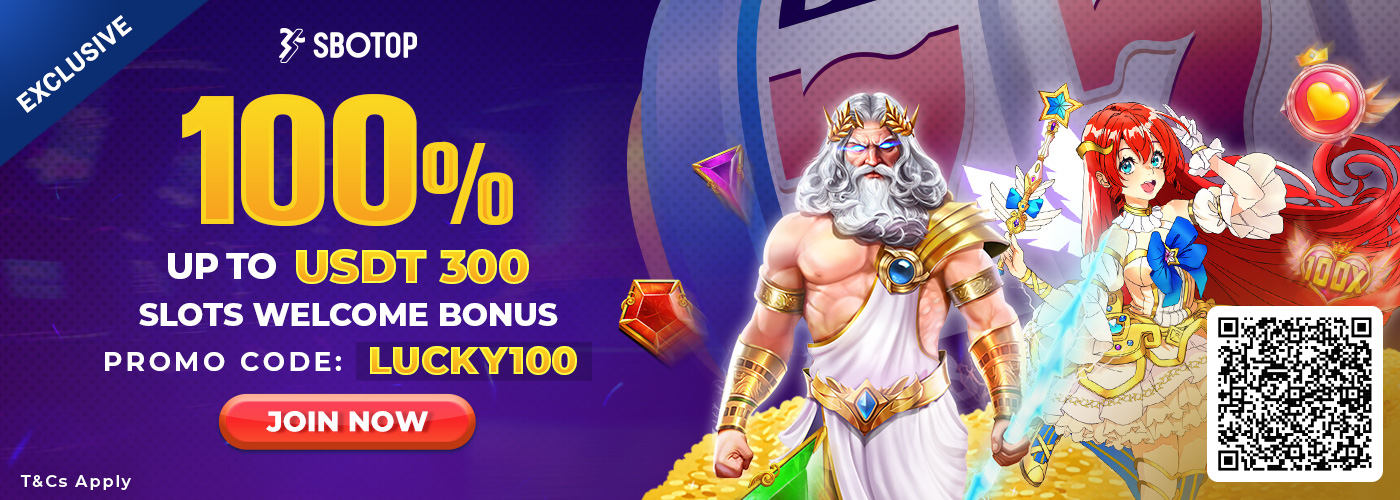 100% Slots Welcome Bonus