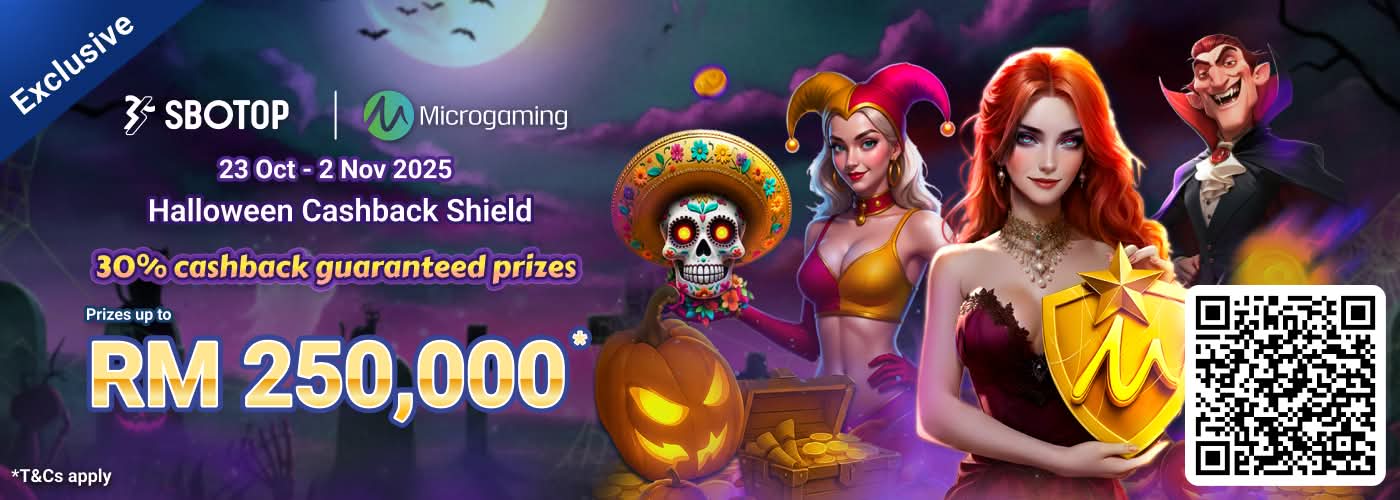 Microgaming Halloween Cashback Shield