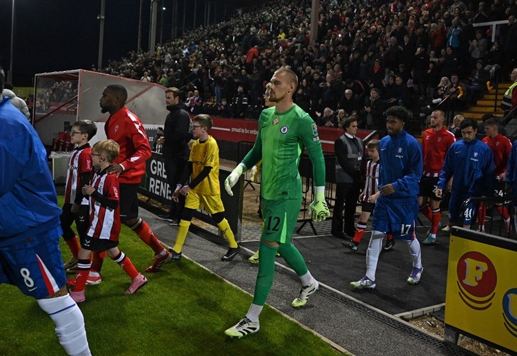 Filip Jorgensen không được sử dụng nhiều kể từ khi gia nhập Premier League