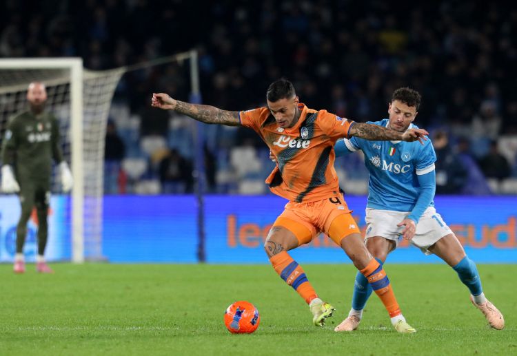 意甲联赛 虽然斯卡马卡在下半场为亚特兰大追回一球,但最终仍无法改变败局。