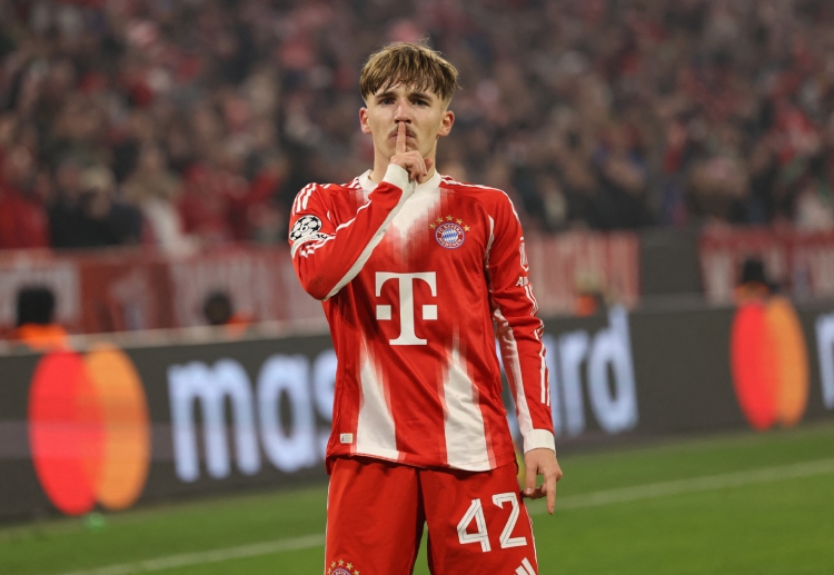 Lennart Karl's Champions League impact continues, with a goal in Bayern Munich's 3-1 win over Sporting Lisbon